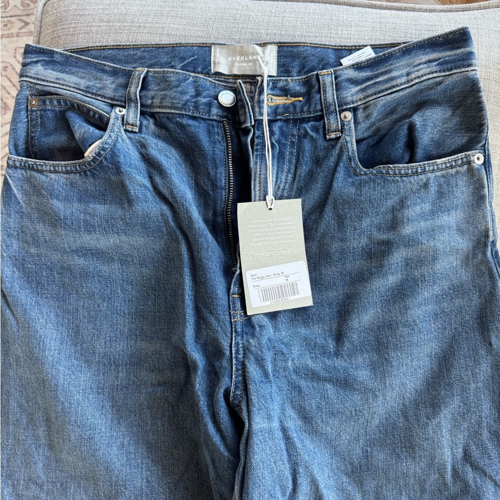 Everlane Women's Straight Blue Jeans
